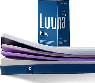 Colchão Solteiro Luuna Blue, Garantia 10 Anos, Firme Confortável, Bloqueio de Movimentos - 88x188cm - Produto 3 mais recomendado com 4.7 estrelas