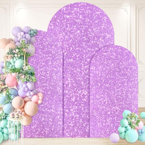Set de 3 Cubiertas arcos lavanda 7.2FT, 6.6FT, 6FT miniatura 1
