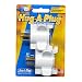 Hug-A-Plug - Dual Outlet Wall Adapter, Twin Pack White