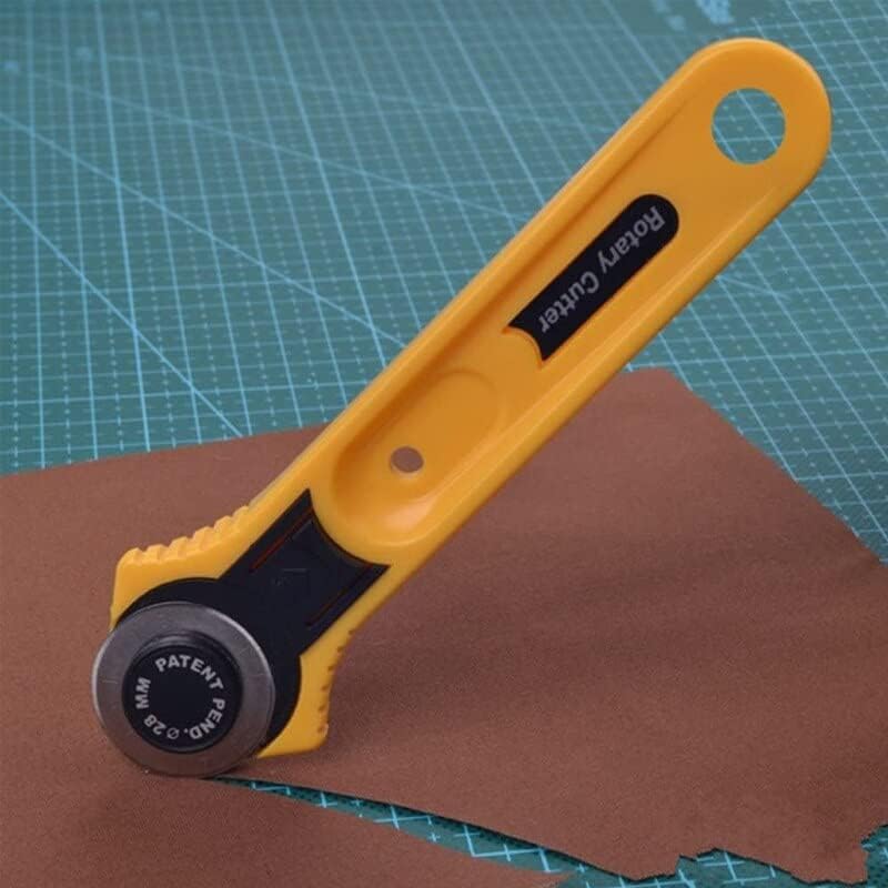 45mm 28mm Rotary Cutter Leather Cutting Tool Fabric Cutter Circular Blade DIY Patchwork Piecing Sewing Quilting Fabric Cutting - (Color: 28mm Rotary Cutter)