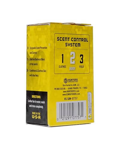 Miniatura 4 de Hunters Specialties Scent-A-Way Max - Jabón en barra, 3.5 onzas, verde