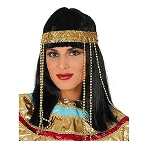 FIESTAS GUIRCA Peluca EGIPCIA con Diadema EN Caja
