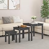 Le pin naturel avec son grain droit et ses branches caractéristiques confère aux tables un aspect rustique et moderne.