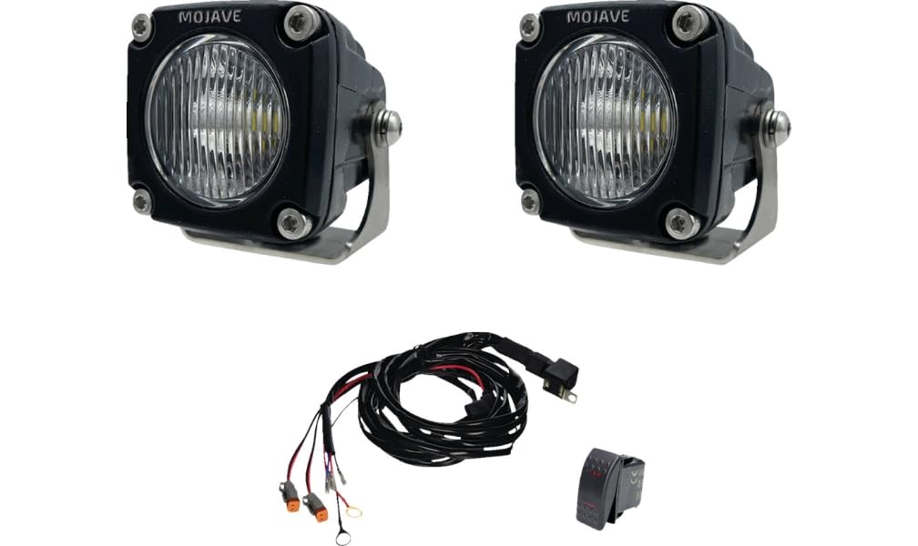 All Balls TLM2-KIT LED Racing Light Kit - 2in. - 20W - 1200LM