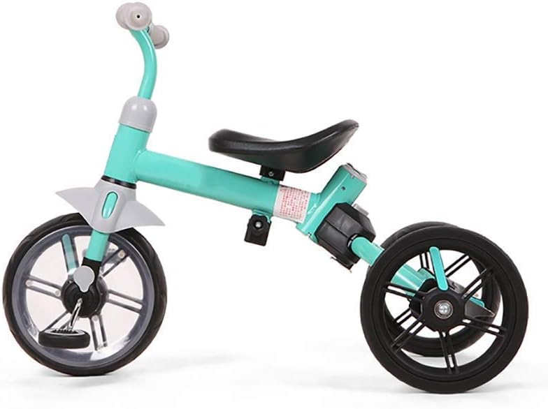 Tricycle Trike, Two Use Modes, Multifunctional Children's Tricycle Wheel, No Inflatable, Outdoor Tricycle for 2-5 Years Old Baby, 56x76x38cm (Color: Pink)