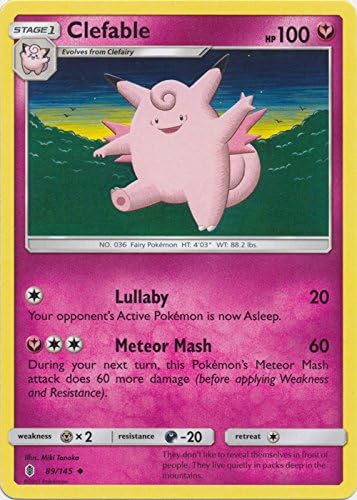 Pokemon - Clefable - 89/145 - Uncommon