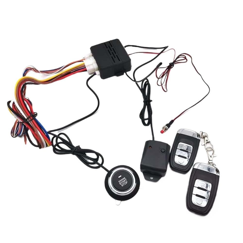 Sistema de Arranque Remoto con botón de Arranque del Motor y Alerta de vibración para vehículos compatibles