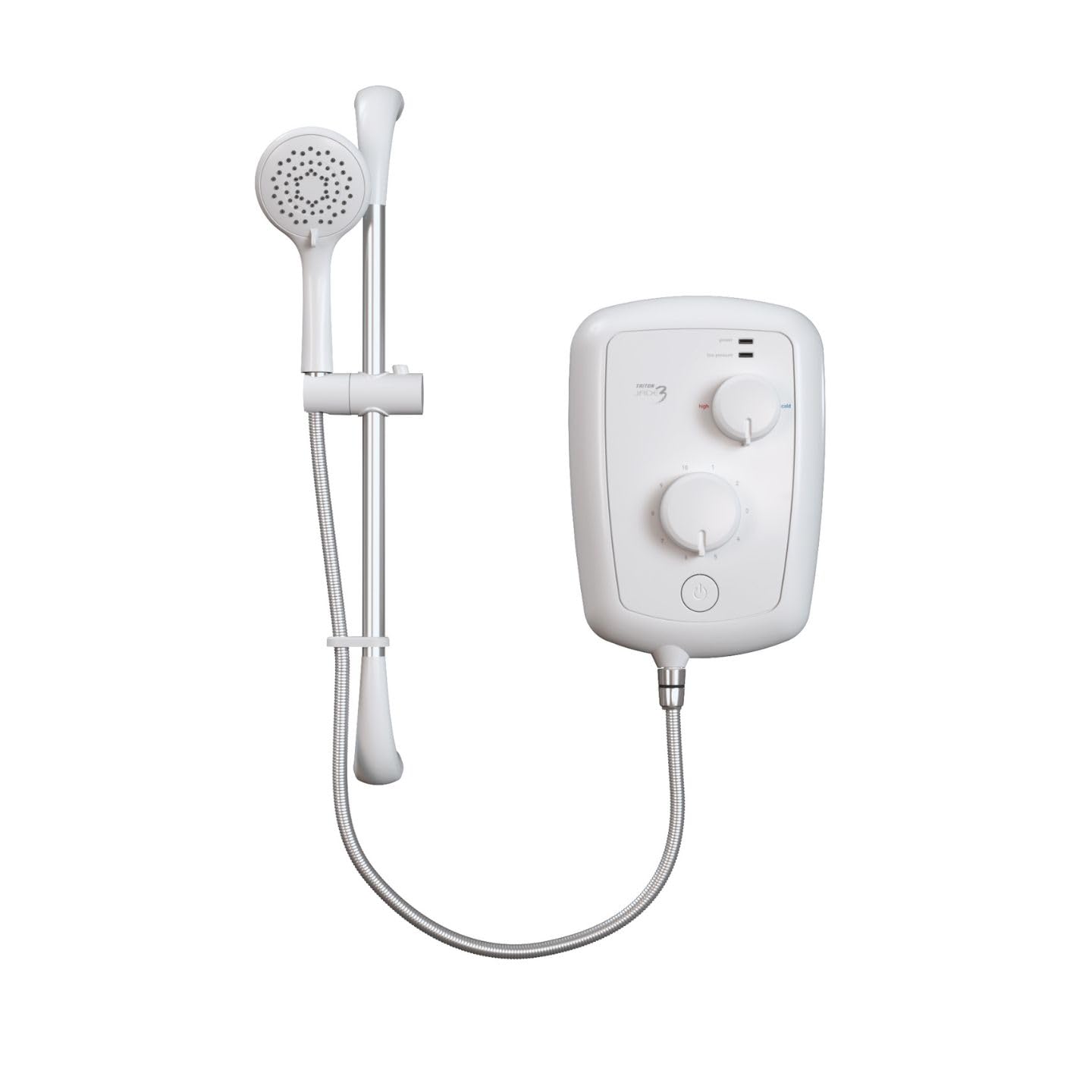 Triton Jade 3 Electric Shower 8.5kW (Opal 3, Aquasurge, Rosato)