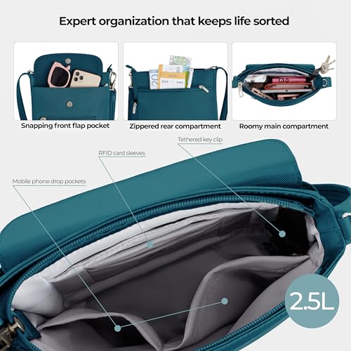 Image of Travelon Anti-Theft Classic Mini Shoulder Bag