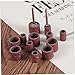 DOITOOL 14Pc Set Manicure Kits Drum Sanding kit Drill Sanding Drum Nail Painting Tools Rubber Mandrel kit Sander Tool Manicure Tools Roller Drum Belt Grinding Wheel to Rotate Sleeve Peeled