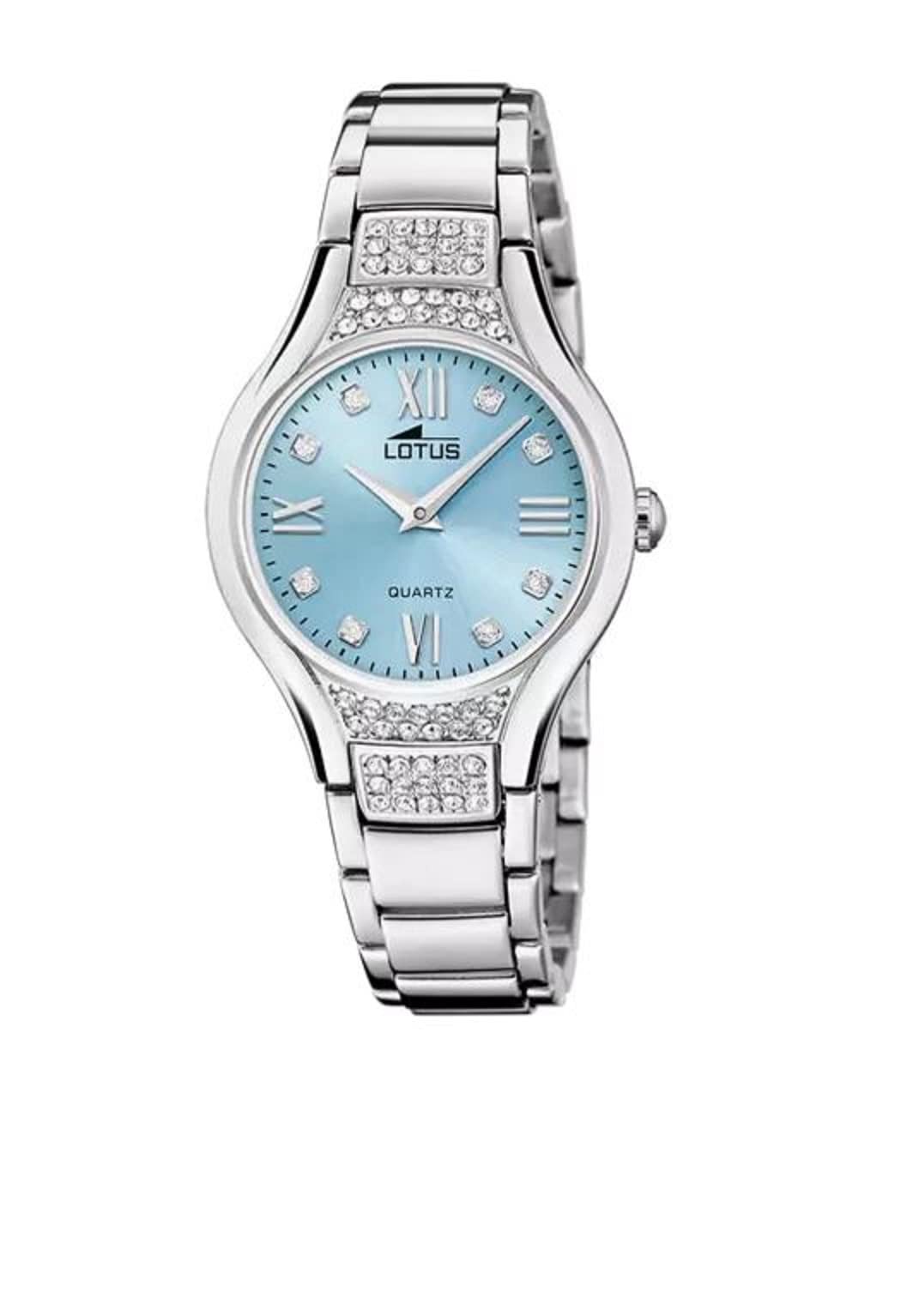 LOTUS Reloj Mujer Analógico de Acero Inoxidable 316l Plateado