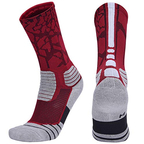 Long basketball socks boxing roller skating skateboarding sports socks (A,L)