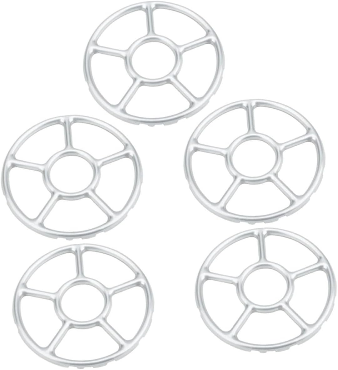 LIFKOME 5pcs Sturdy Gas Stove Trivets Pot Bracket Wok Ring for Kitchen Gas Burner