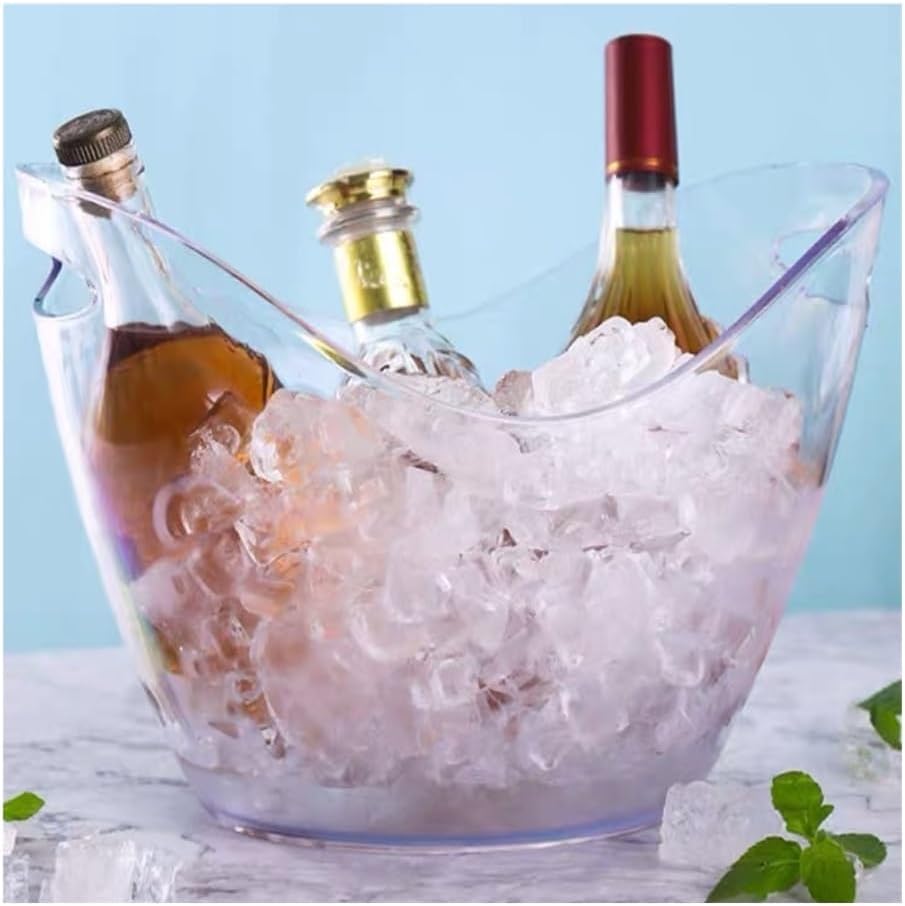 Ice Bucket， Acrylic Transparent Ice Bucket, Bar Storage Ice Bucket ，Yeti Bucket(Small)