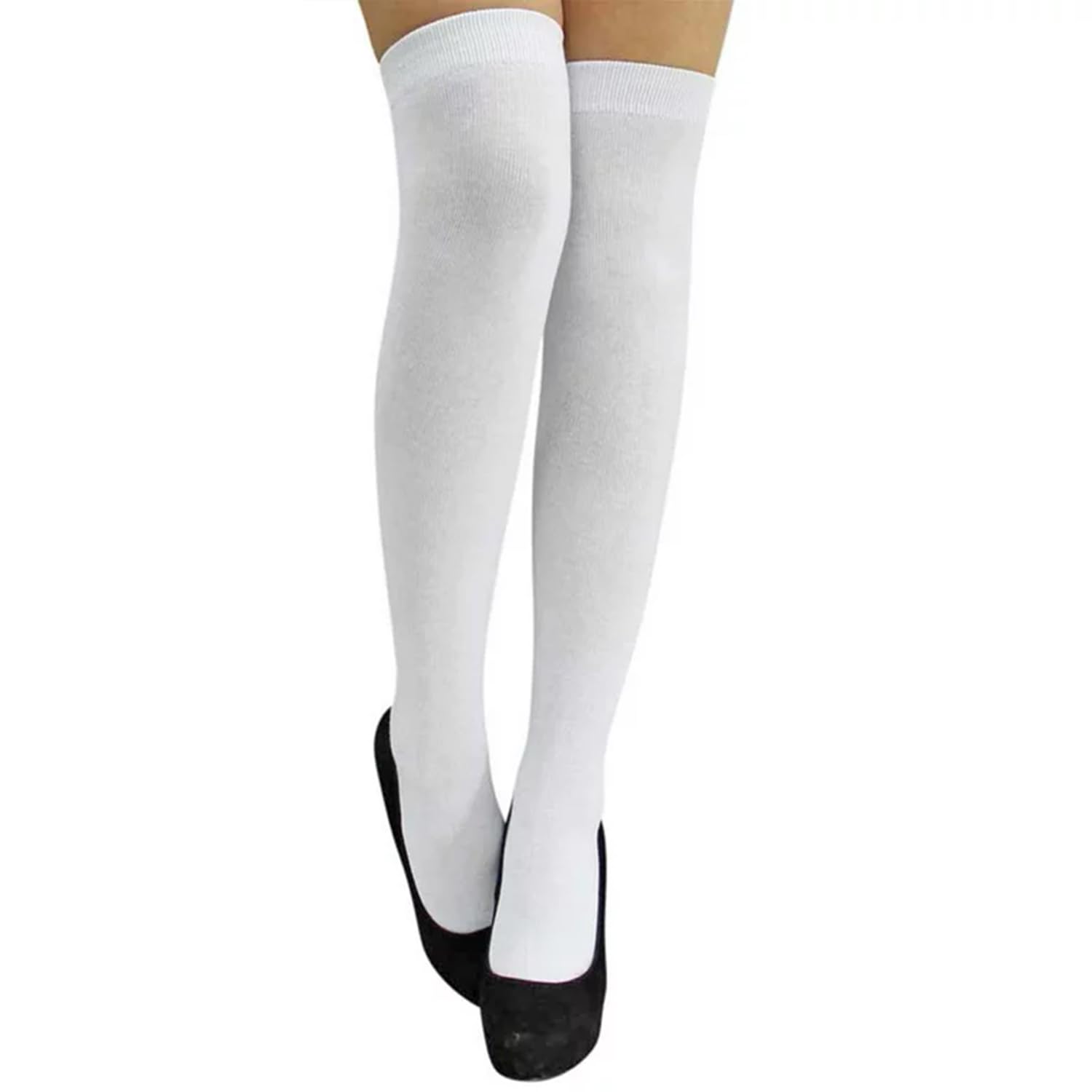 HD NoveltyOpaque 80 Denier Microfibre Hold-Ups Stockings - Premium Quality Legwear for Women - Perfect for Everyday Wear and Special Occasions