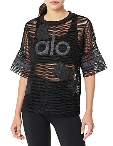 Amazon.com: Alo Yoga 女款針織短袖上衣: 服裝，鞋子和珠寶