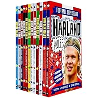 Football Superstars 12 Books Collection Rules Mega Pack Set By Simon Mugford & Dan Green