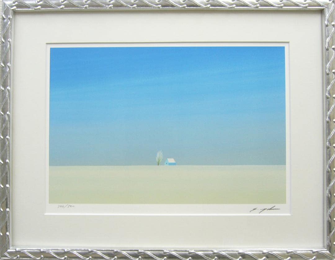 葉祥明 絵画 版画 シルクスクリーン ダイヤモンドスクリーニング