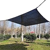 Resistente a los rayos UV: Resistente a los rayos UV dañinos y las plagas de insectos del sol. Mantenga el aire fresco y deje que el aire caliente se expulse de la tela de la sombra.