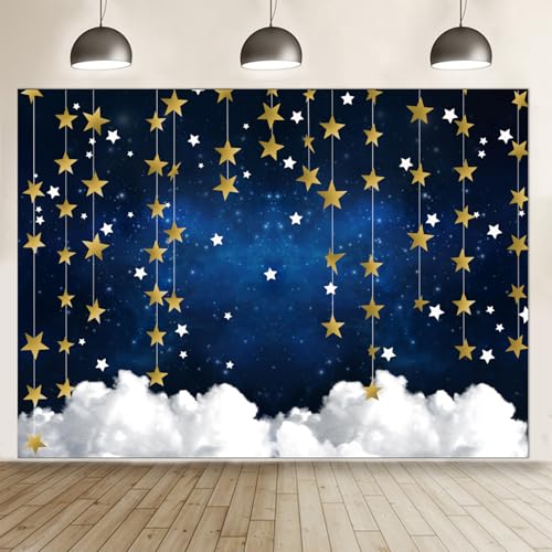 Fondo Fotográfico Vinilo Estrellas 210x150cm miniatura 1