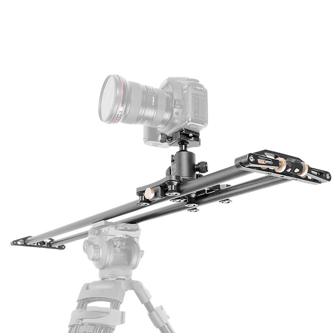 Buy Adjustable Carbon Fiber Camera Track Slider, Video Stabilizer Rail