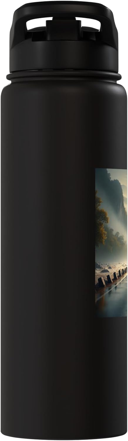 Thich Minh Tue Buddha Vietnam Stainless Steel Insulated Water Bottle