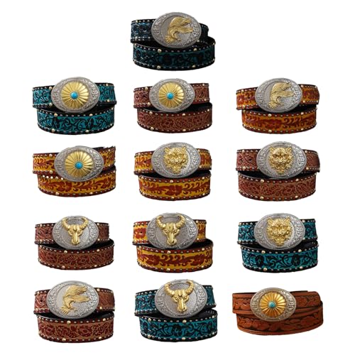 Waist Belt, PU Waist Belts with Carved Buckle Multiple Type Waist Belt Female Male Jeans Dresses Skirt Coat Waistband4
