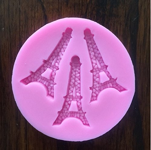 EIFFEL TOWER PARIS FRANCE SILICONE CANDY FONDANT CAKE DECORATING MOLD