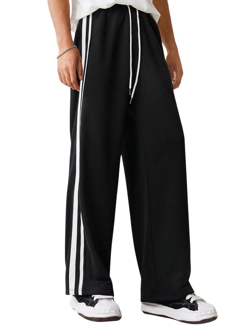 progeny Track Pant for Men || Baggy Fit || Track Pants || Full Elastic Jogger Track Pant ||-picture-17