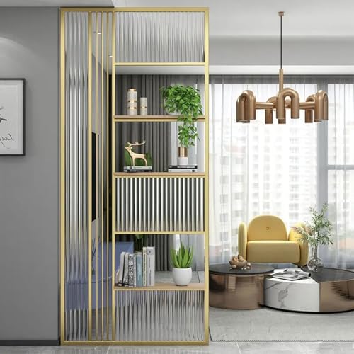 Image of Reeded Glass Window Film, Privacy Film, Frosted Window Vinyl, 3D Decorative Window Decals Self Adhesive for Bathroom Living Room- (Fluted Film, 12x24 Inch)