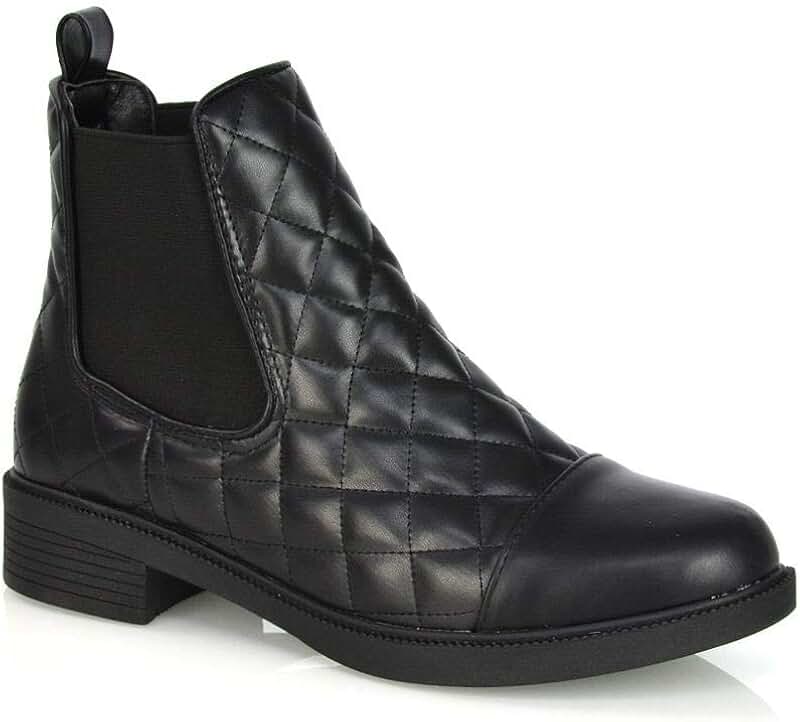 Amazon.co.uk: quilted boots