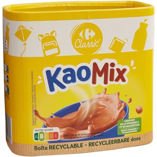 Chocolat en poudre riche en magnésium contre la fatigue du matin Boîte 450 g