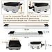 Appliance Rollers Heavy Duty 20-32in New Generation Extendable Appliance Rollers Anti Slip Mobile Washing Machine Base Easily Move Dryers, Refrigerators, Furniture (White)