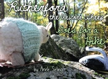 Paperback Rutherford the Unicorn Sheep Goes For A Hike Book