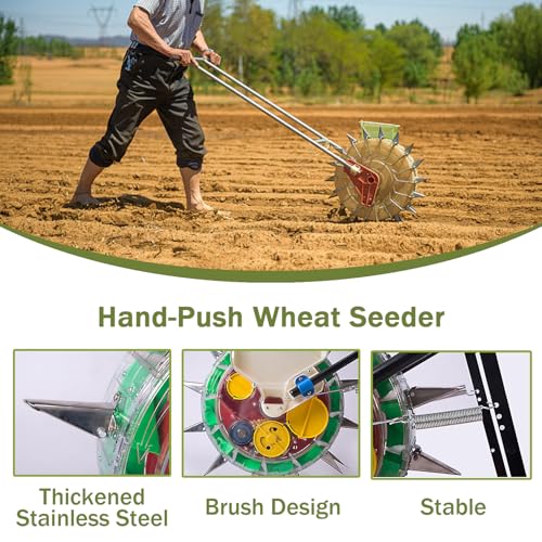 Sembradora manual para jardin con 12 orificios miniatura 3