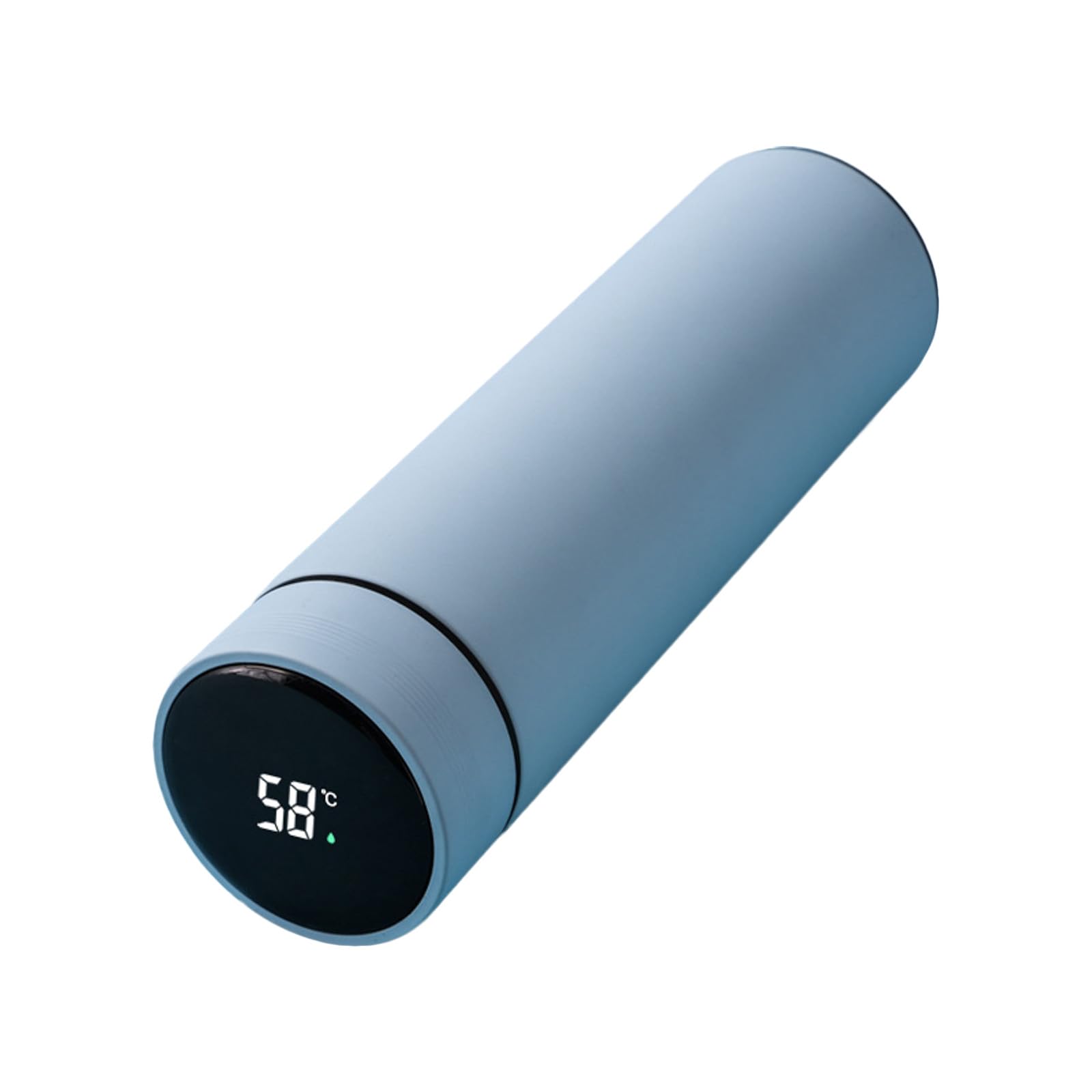 Smart Water Bottle 16 oz Portable Leakproof Wall Vacuum Stainless Steel Water Bottles with LED Temperature Display and