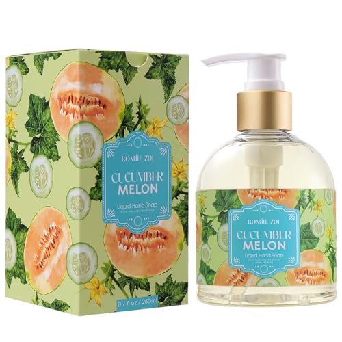 Image of ROMIIE ZOI Liquid Hand Soap with Gift Box - Cucumber & Melon - 260ml / 8.7 fl.oz