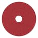 Premiere Pads PAD 4020 RED Floor Buffing Cleaning and Polishing Pad, Red (Case of 5)