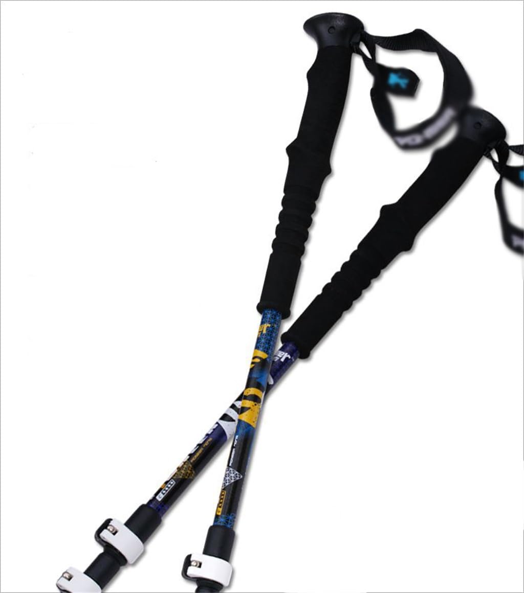 Nordic-Walking-Stöcke, Teleskop-Alpenstock, Schießstock aus Aluminiumlegierung, Krücke