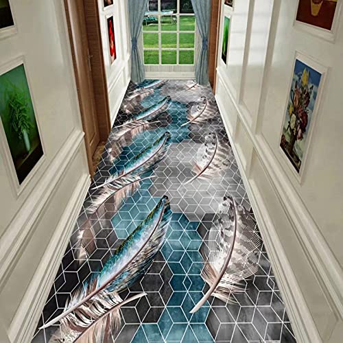 Alfombras de pasillo largo modernas felpudos entrada casa 0.6m 3