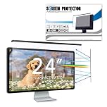 EliWhale Matte Blue Light Blocking Screen Protector for 24" 16:9 Computer Monitors, Removable Hanging Blue Light Filter, HD Monitor Screen Protector, Width X Height Is 21.5" X 13"(540mm X 329mm)
