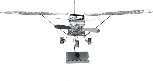 Miniatura 6 de Metal Earth Cessna 172 Kit de modelo de metal 3D con pinzas Fascinaciones