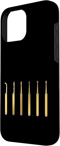 Vista 47 de iPhone XS Max Lock Picker Tools - Estuche para amantes de la selección de candados