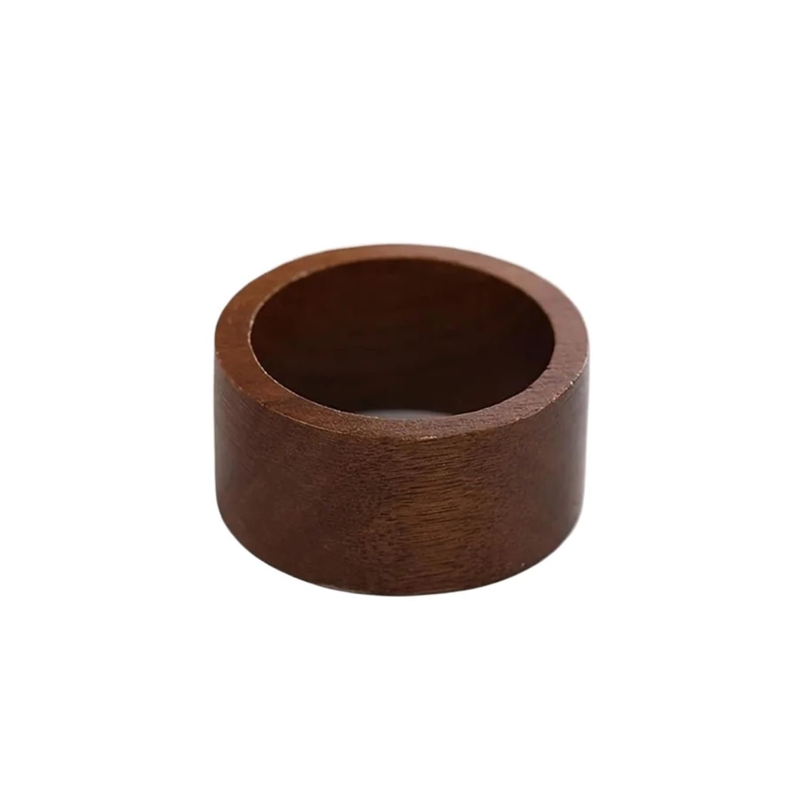 6Pcs Farmhouse Rustic Vintage Napkin Ring Holders Round Serviette Rings Bulk for Christmas Thanksgiving Holiday Wedding Party Dinner