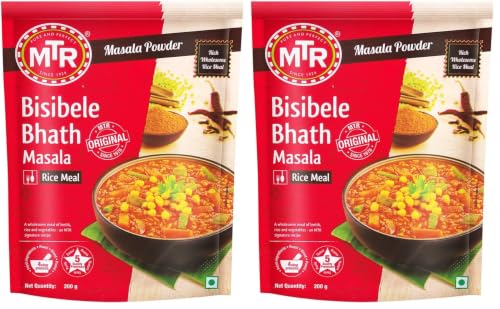 Image of MTR Bisibelabath Masala 200g (Pack of 2)