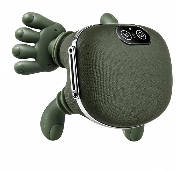 Heated Neck Massager, Wireless Shiatsu Neck & Shoulder Back Massager, Electric 4D Deep Tissue Kneading with Heat, Cordless Portable for Pain Relief & Muscle Relax, Home & Office,Claw design-image-18