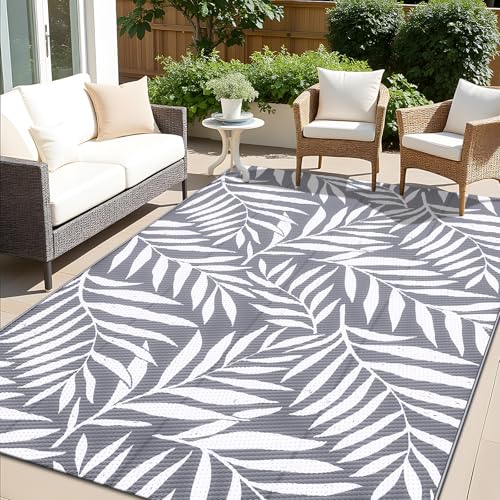 OLANLY 5'x8' Leaf Pattern Rug