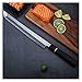 11-calowy Yanagiba Sashimi Nóż 9Cr18 Damaszek Stalowy Krojenie Szynka Szynka Łosoś Cleaver Kitchen Nóż ośmioboczny (Color : Sashimi Knife, Kitchen Knife Size : 11 inch)