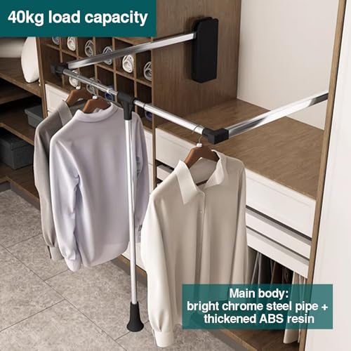 Tringle de levage réglable à fermeture douce charge lourde 40kg