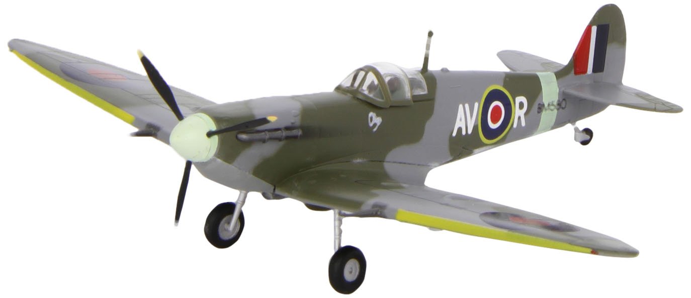 Spitfire MKV 1:72 collection réplique historique RAF 1942
